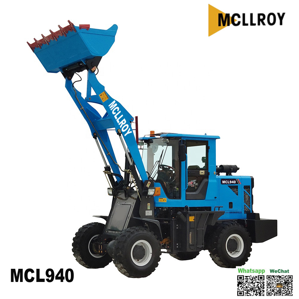 Compact shovel 2.5 Ton Wheel Loader YN4102 Turbo Charged Engine
