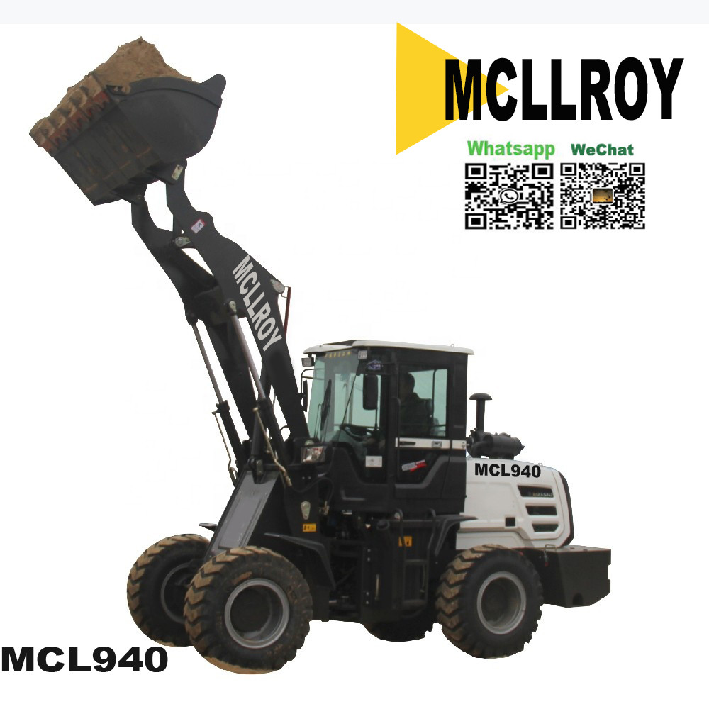 Multifunctional 3 Ton Wheel Loader Small Articulated 3500mm Dump Clearance