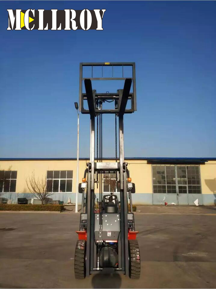 Industrial Diesel Powered Forklift 2 Ton Rate Load 6000mm Lifting Height