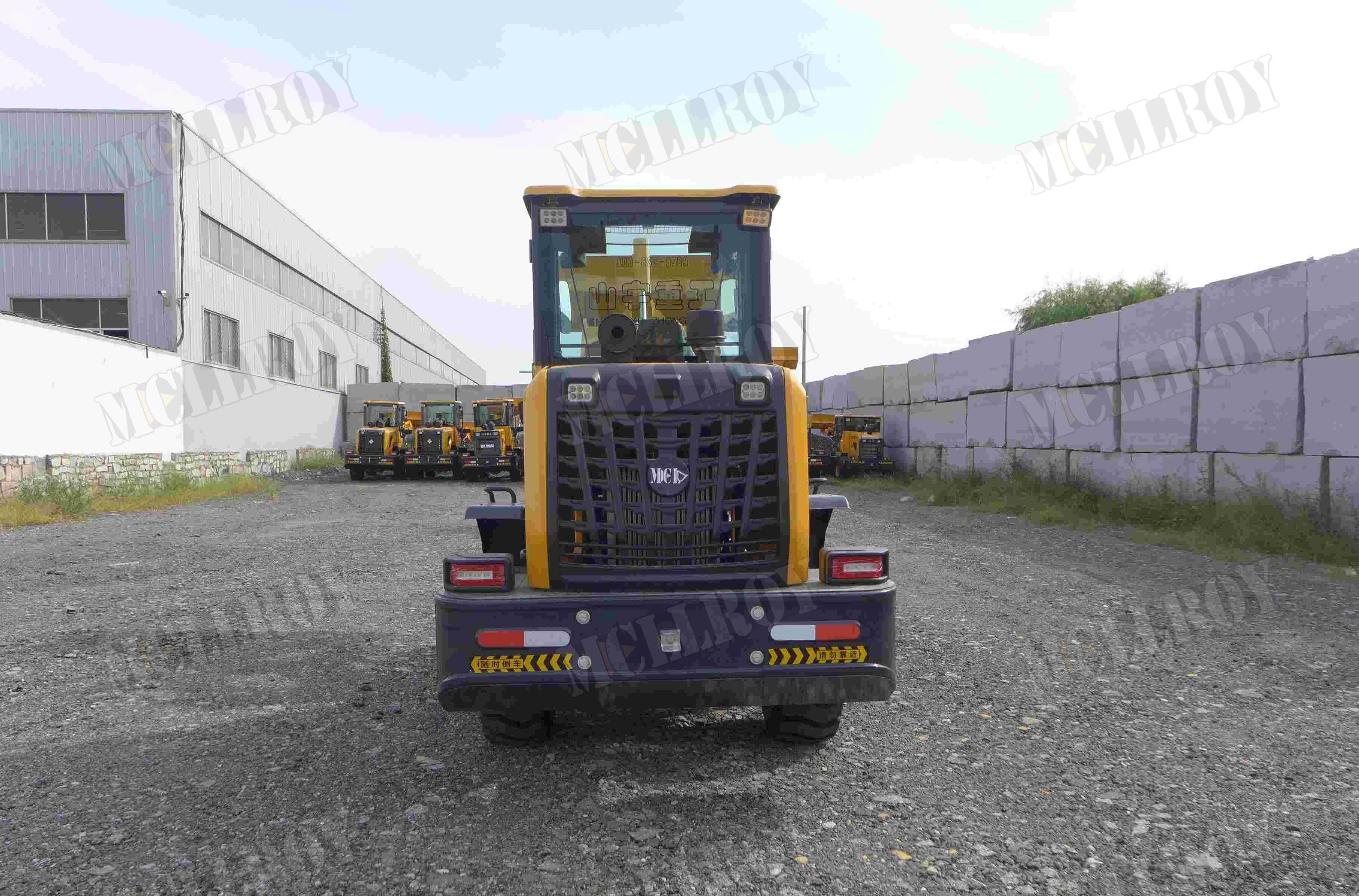 Compact Articulating Wheel Loader Machine Hydraulic Pilot