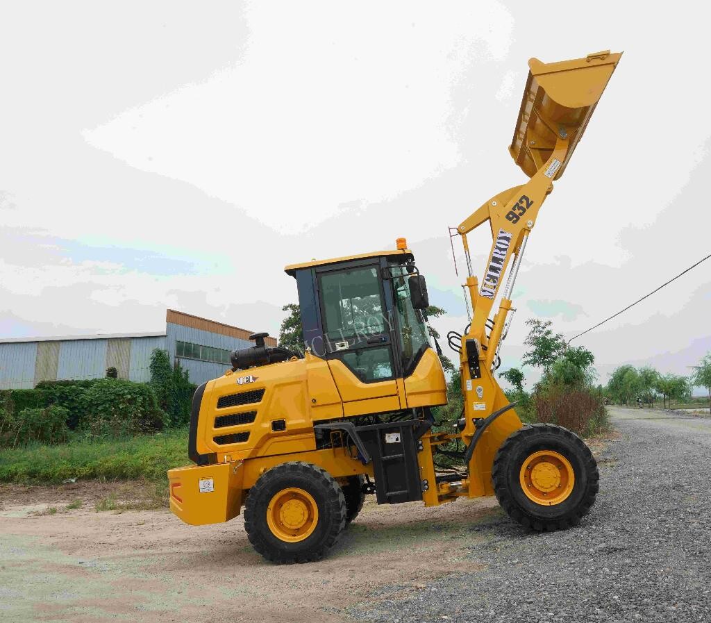 Small Articulating Front End Small  Wheel Loader 58 KW Engine Power