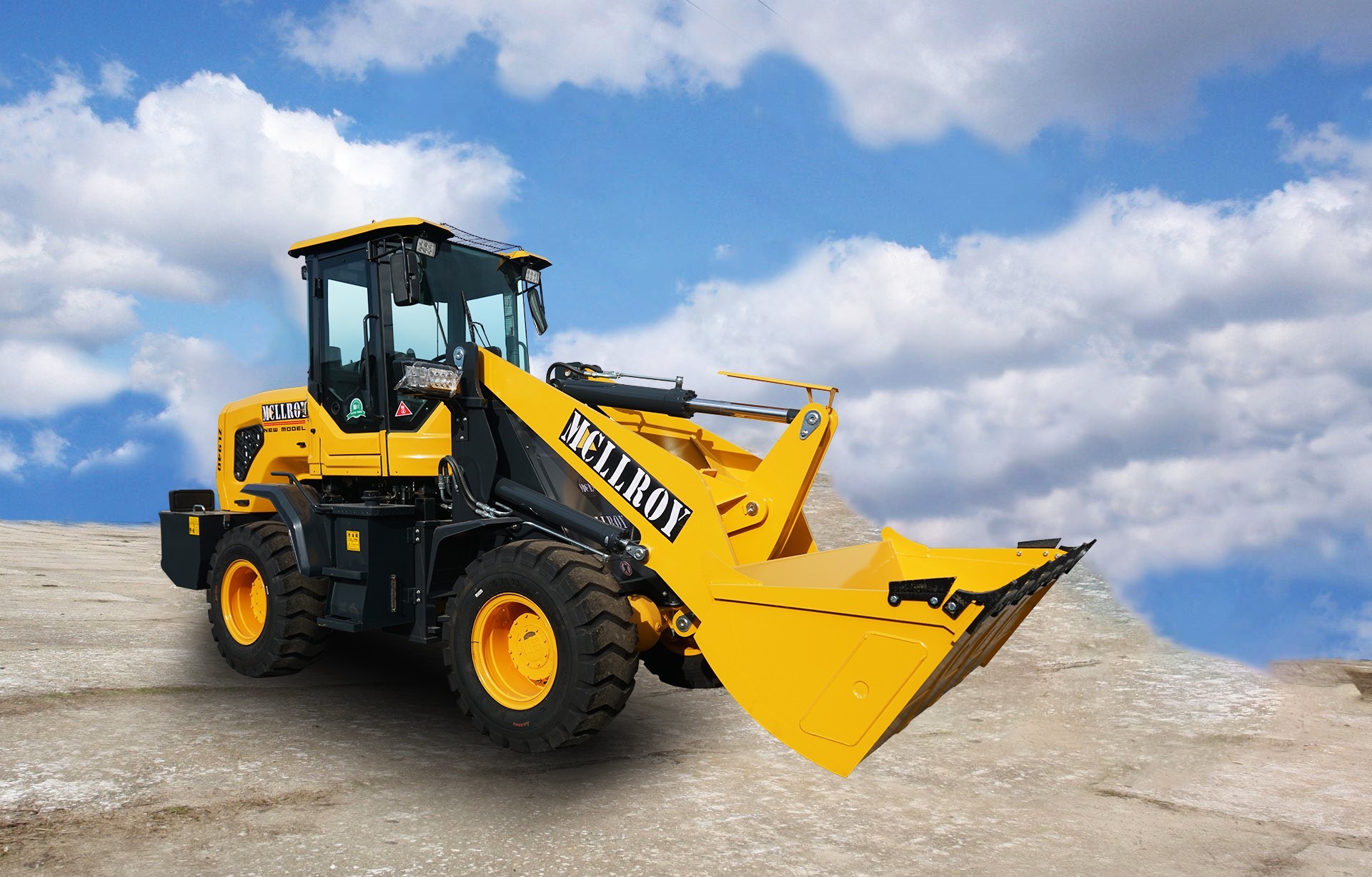 Changfa 4102 Compact Wheel Loaders MSL940/ZL940  In Construction