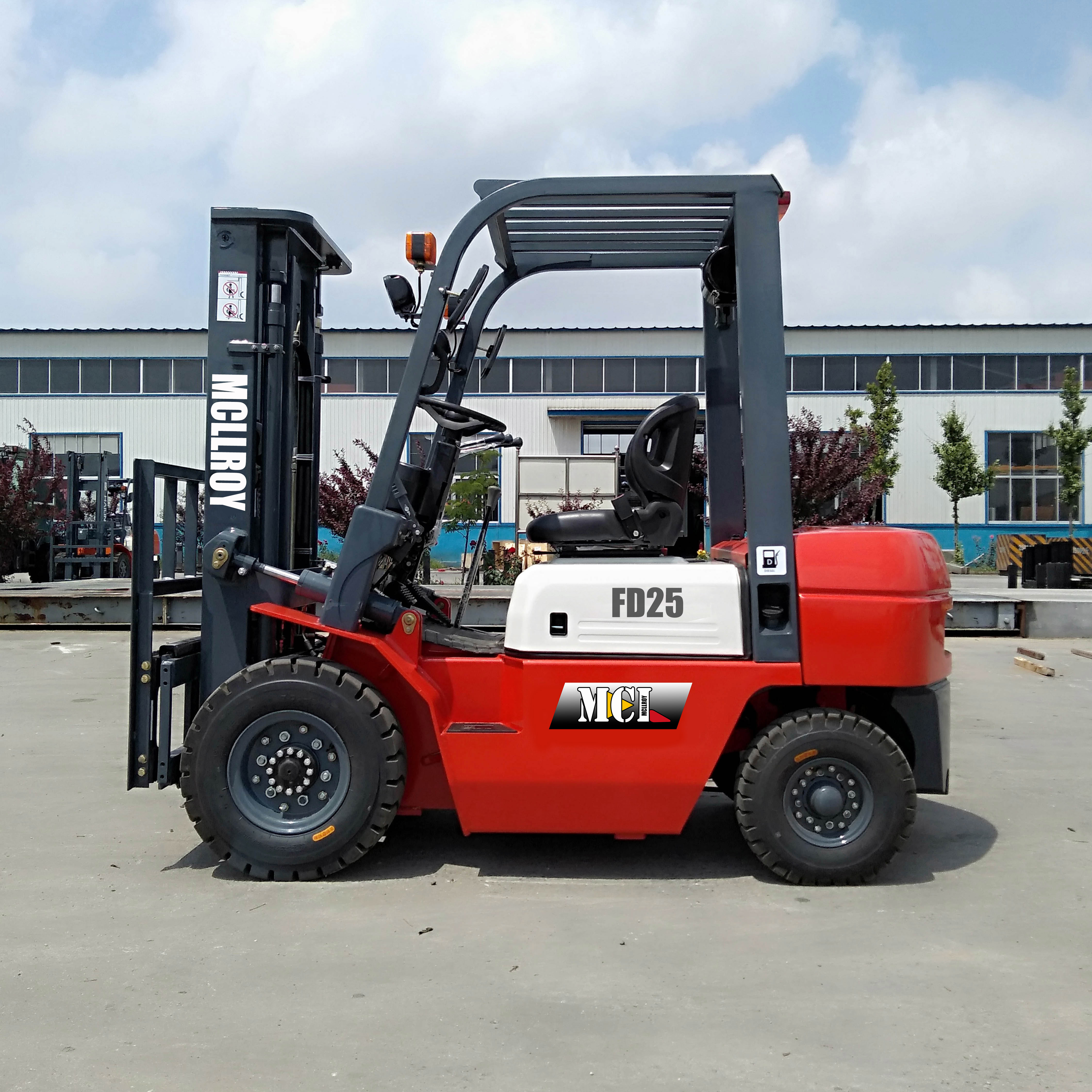 IC Diesel Counterweight Forklift FD25 2.5 Ton Multipul Attachment