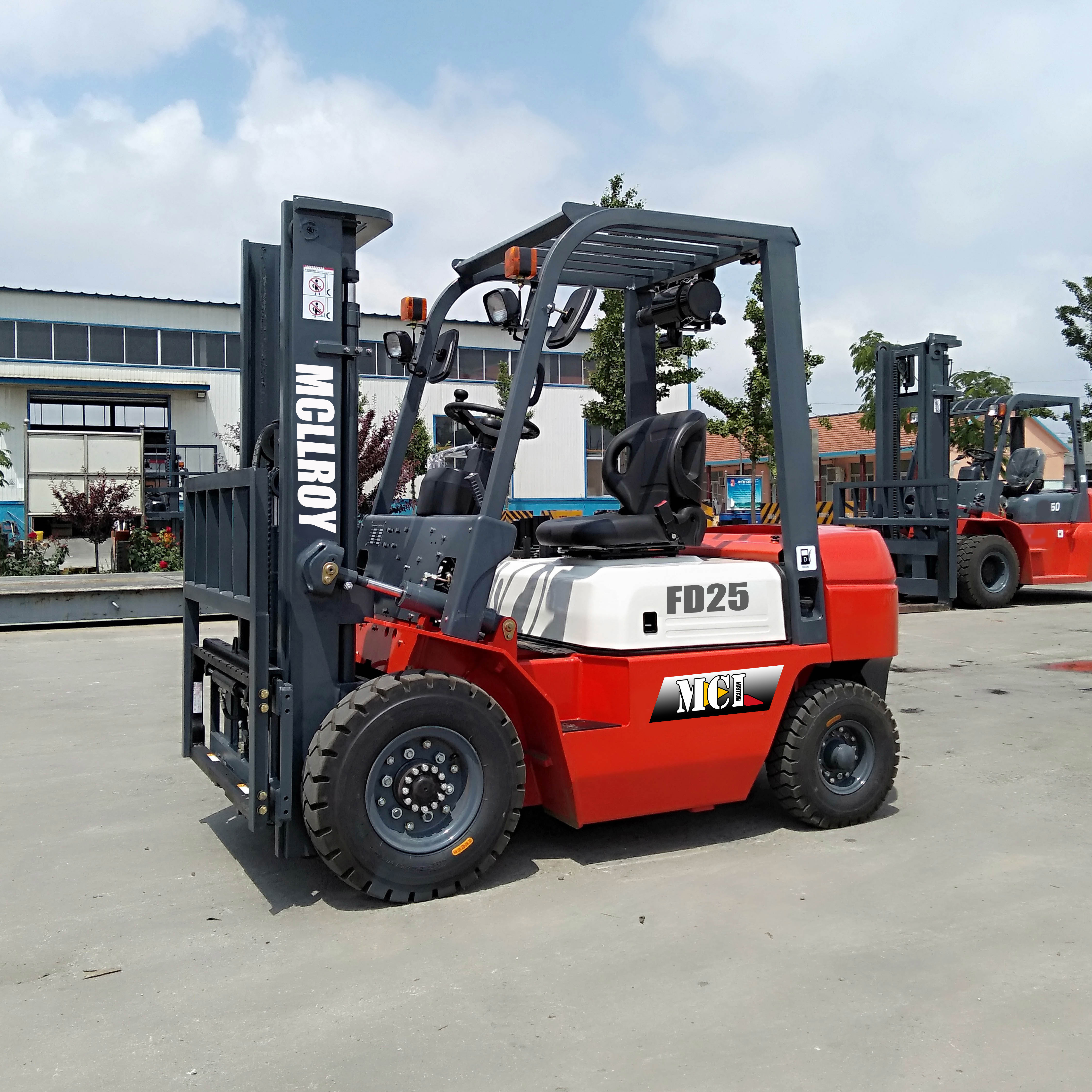 IC Diesel Counterweight Forklift FD25 2.5 Ton Multipul Attachment