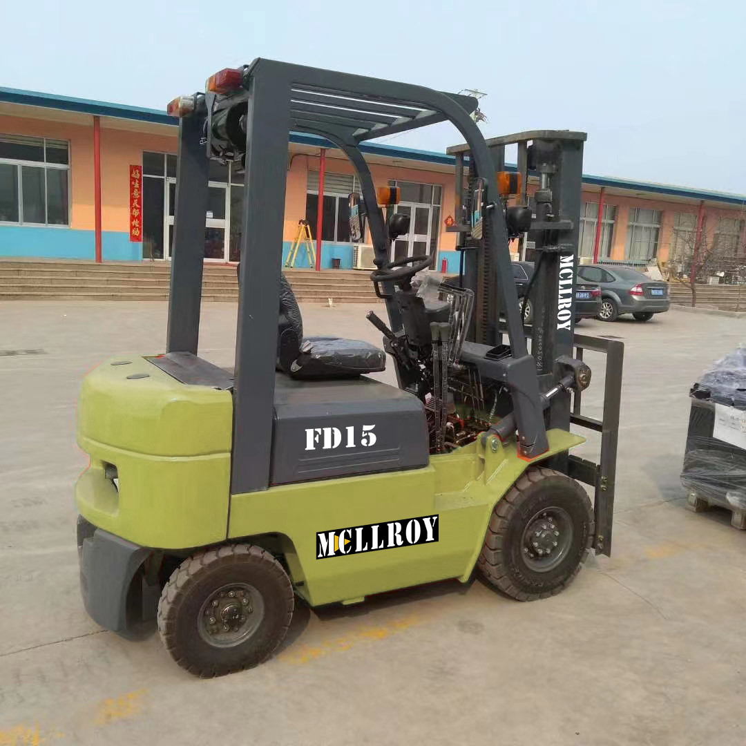 6° Mast Tilt Diesel Powered Forklift FD15 1220mm Fork Size