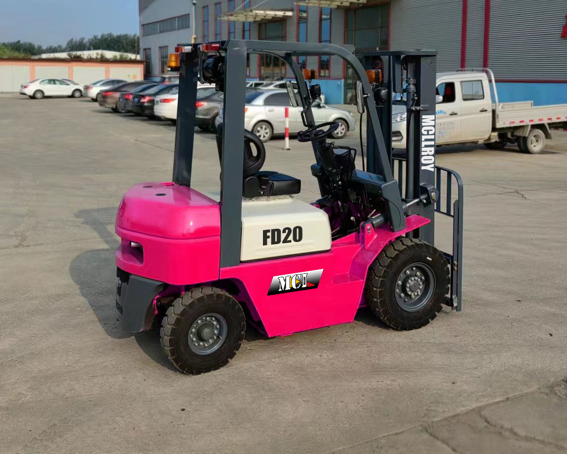 Tire Type Air / Solid Flexible Operation Forklift Truck Minimum Turning Radius 2220 Mm Ergonomic Forklift