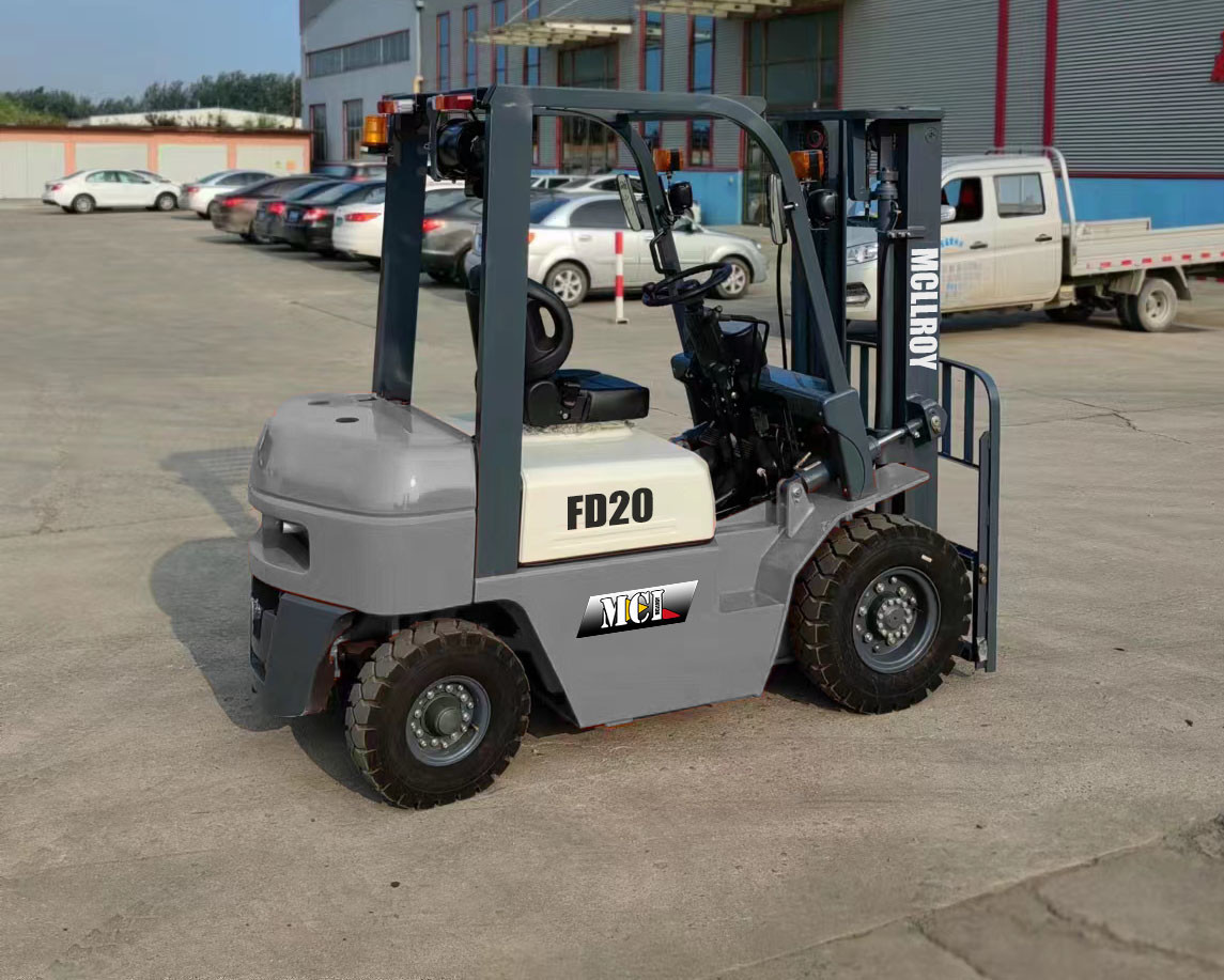 High Capacity Counterweight Forklift Truck Working Pressure 18.5 Mpa