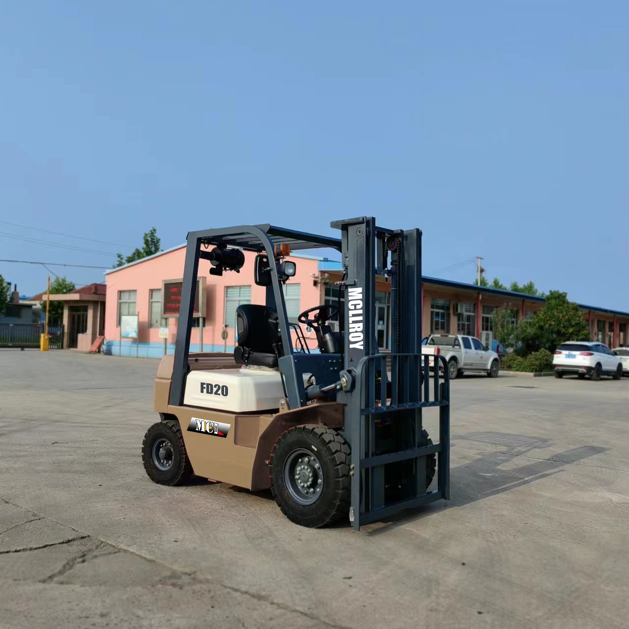 Overall Length 3523/2453 MmIntuitive Controls Forklift Truck Minimum Turning Radius 2220 Mm Powerful Forklift