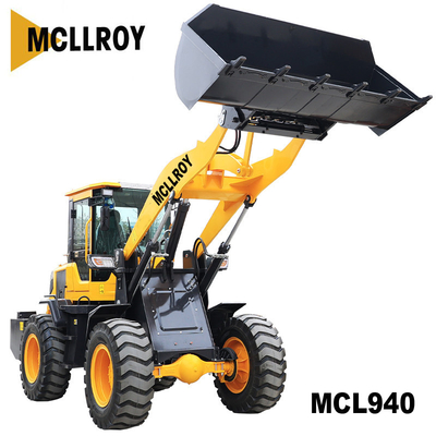 Mini Front End 2.5 Ton Wheel Loader Articulated Frame