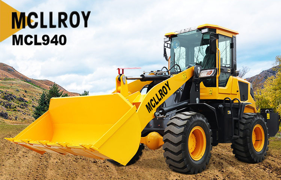5800kg Operating Weight Small Front End Wheel Loader, 76kw 103hp Power Wheel Shovel Wheel Loader