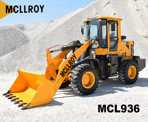 Construction Engineering 2.5 Ton Wheel Loader Hydraulic Pilot Option