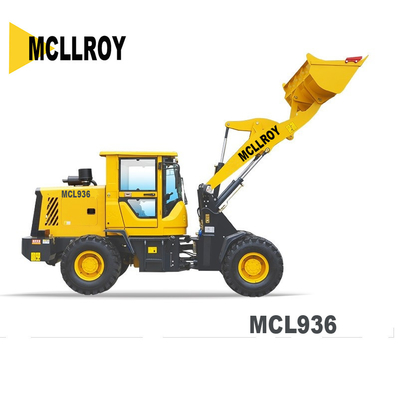 Middle hub Axle Compact Articulated Wheel Loader, 1670-20 Tire Wheeled Front End Wheel Loader